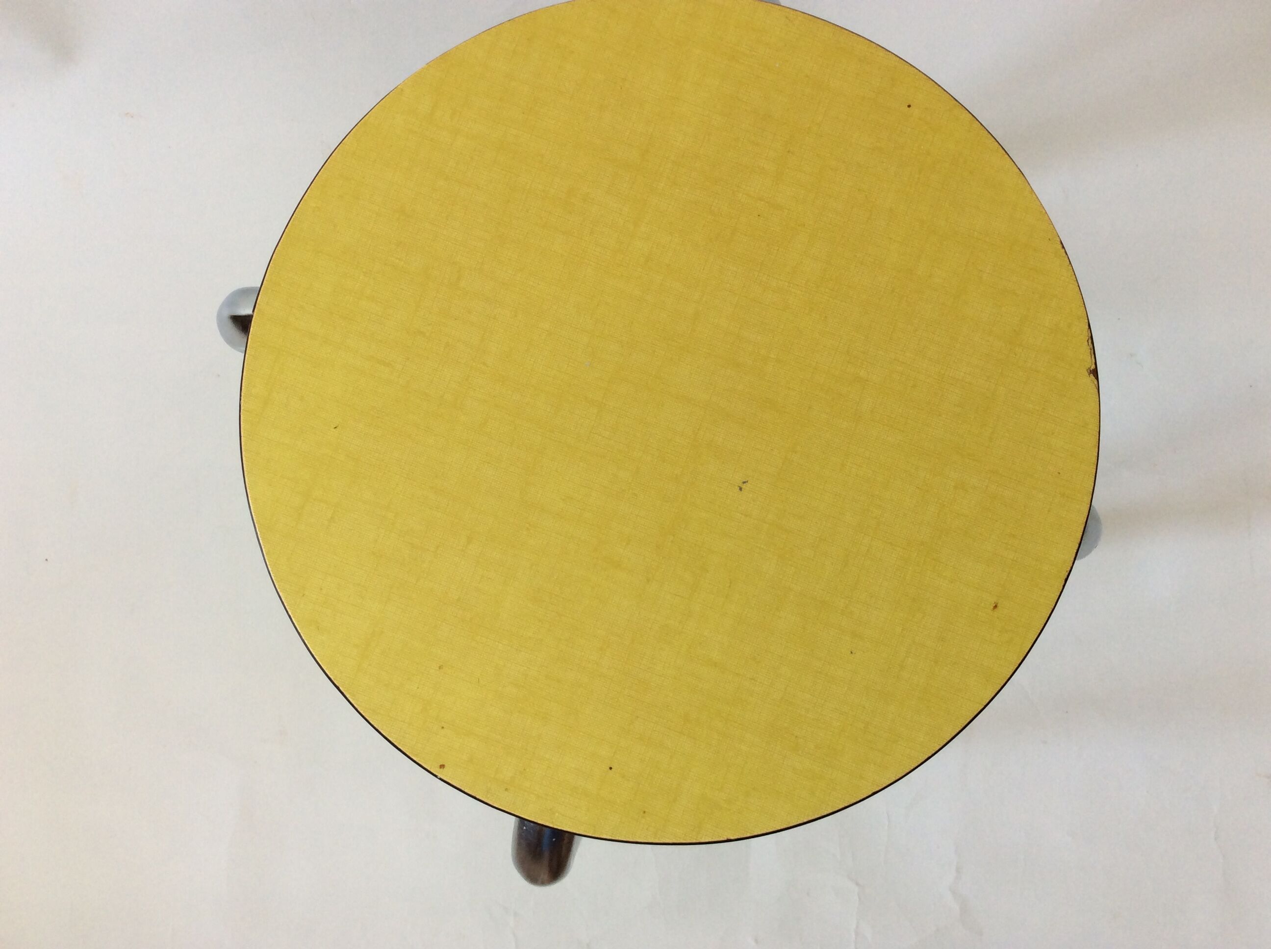 Tabouret rond en formica