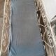 Bed, wrought iron bench