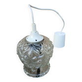 Vintage glass pendant/lamp