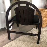 Pair Baumann armchairs