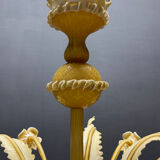 Large Venetian Murano Glass Chandelier 10 Lights 1950’s