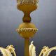 Large Venetian Murano Glass Chandelier 10 Lights 1950’s