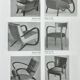 1930s Pair of Jindrich Halabala Art Deco H-237 Armchairs in Bouclé, Restored