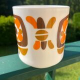 Vintage Arcopal lotus mug🍎