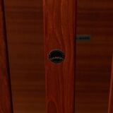 Table basse en teck danois par Grete Jalk avec cadre à lattes, années 1960.