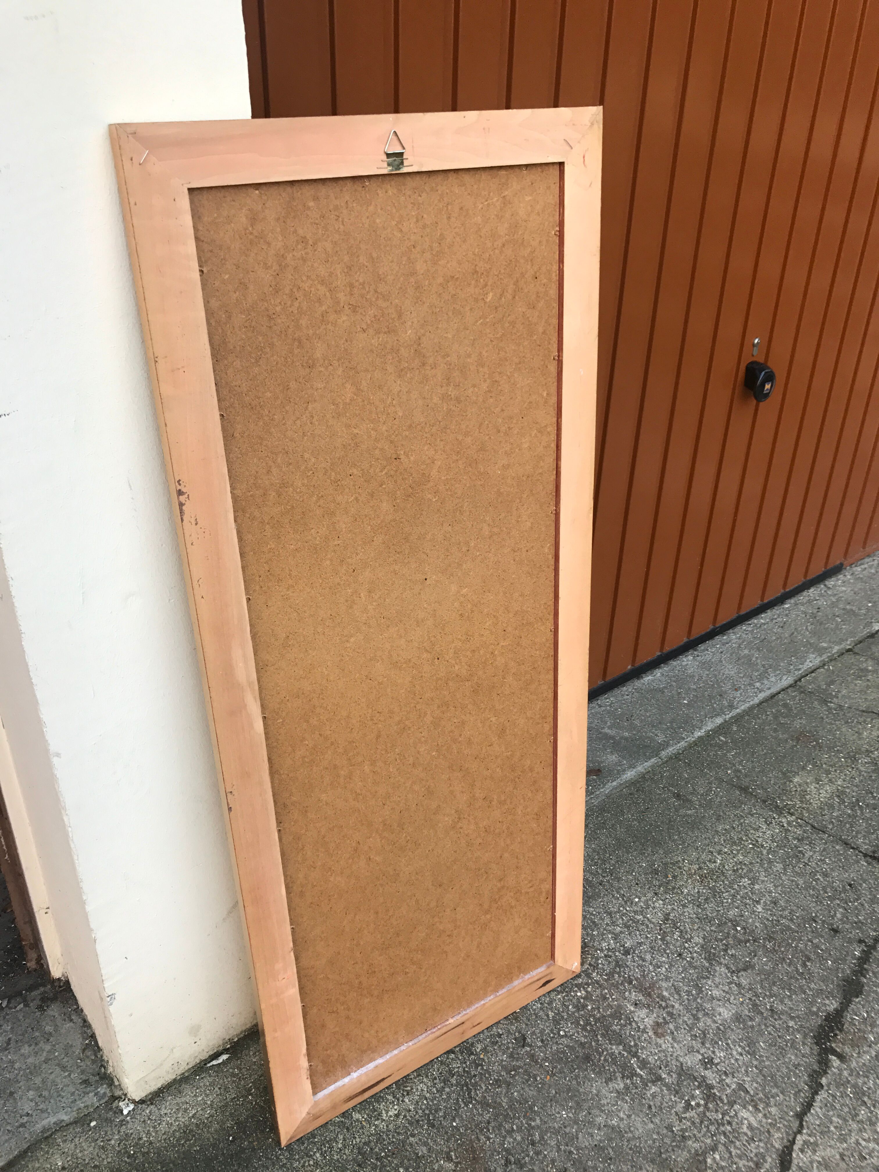 Golden classic mirror, 46x110cm