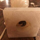 Alabaster lamp base