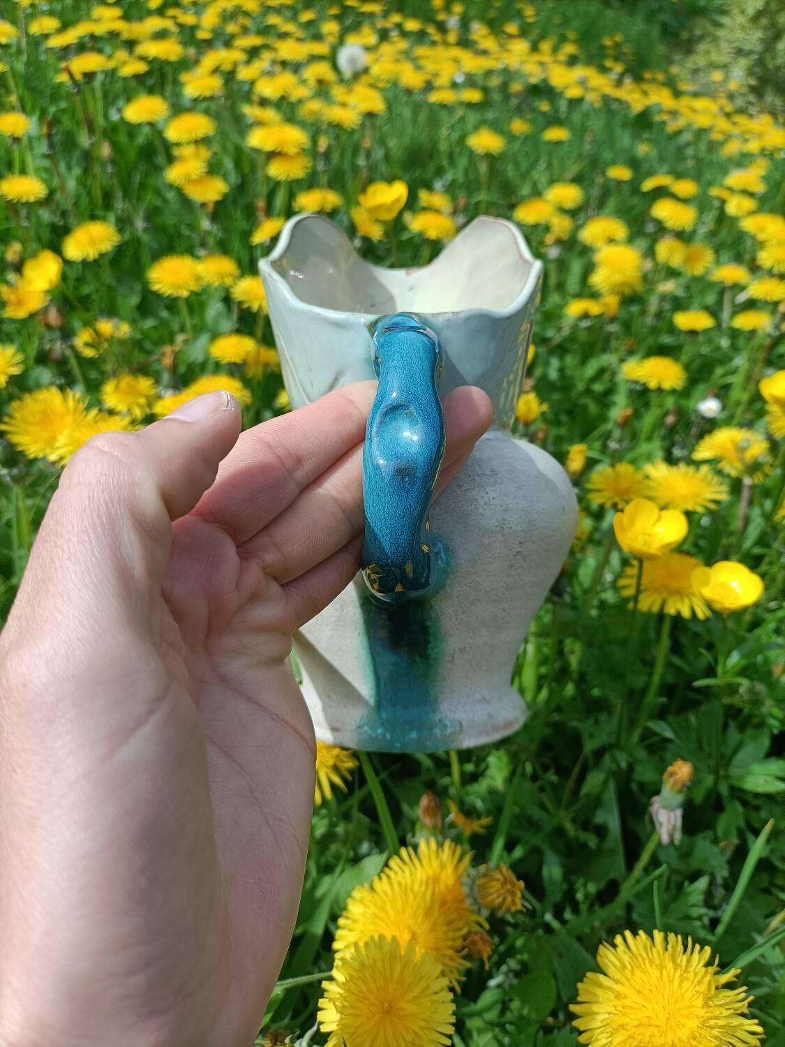 Decorative pitcher in a Southern spirit