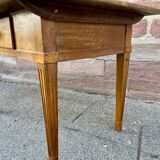 Alsatian farmhouse table Louis XVI walnut