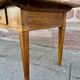 Table de ferme alsacienne Louis XVI noyer