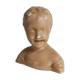 Buste de petit enfant en plâtre ancien