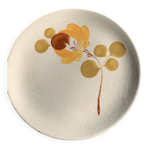 Loire ceramic cake dish 1713 Saint Amand earthenware France