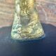 Female subject in gilded bronze, 1999 signed Claudine Berechel