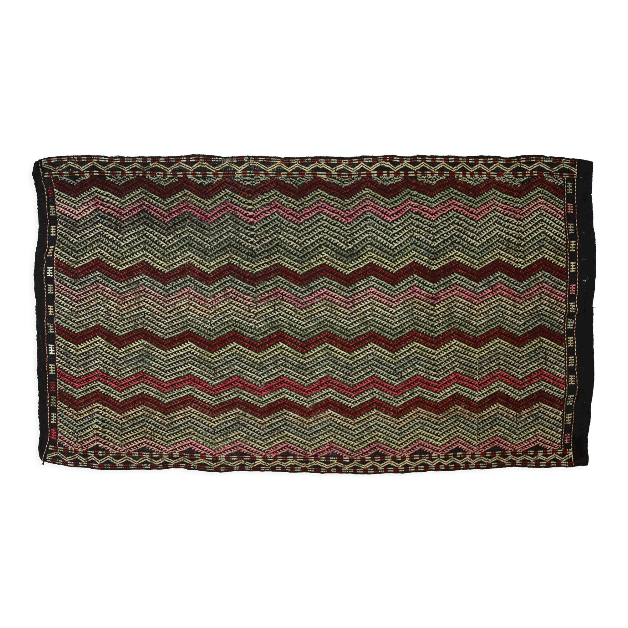 Anatolian handmade kilim rug 293 cm x 174 cm