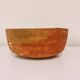 Swedish folk art, large unique agricultural bowl from the early 19th century in painted wood.