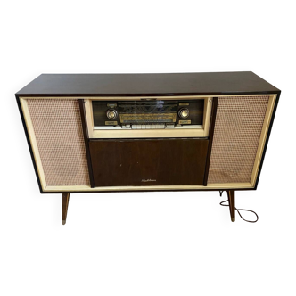 Hi fi furniture SCHAUB LORENZ Ballerina Konzert Stereo Includes a TSF radio, a turntable and two speakers