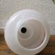 White Opaline with flowers