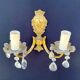 Paire d’appliques Louis XV en bronze