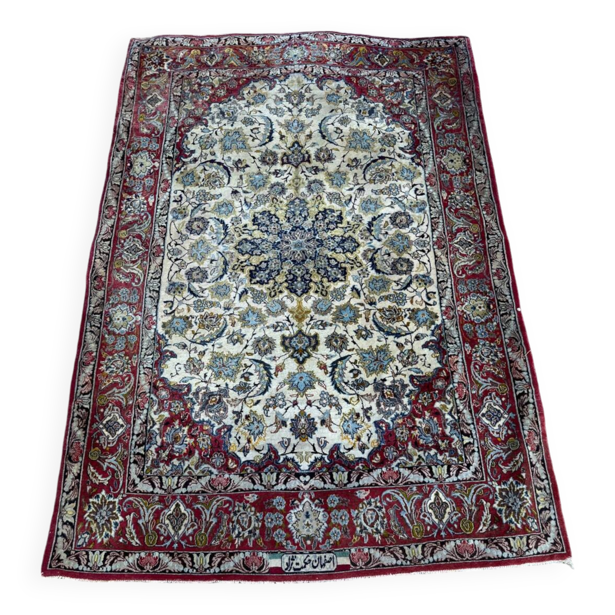 Large antique Persian rug