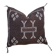 Handwoven cactus silk cushion cover: Berber bohemian cushion