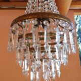 Balloon chandelier with tassels ø 30 cm