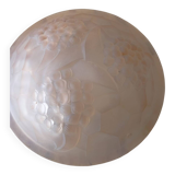 Art Deco chandelier bowl