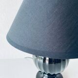 Antique black ceramic lamp