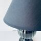 Antique black ceramic lamp