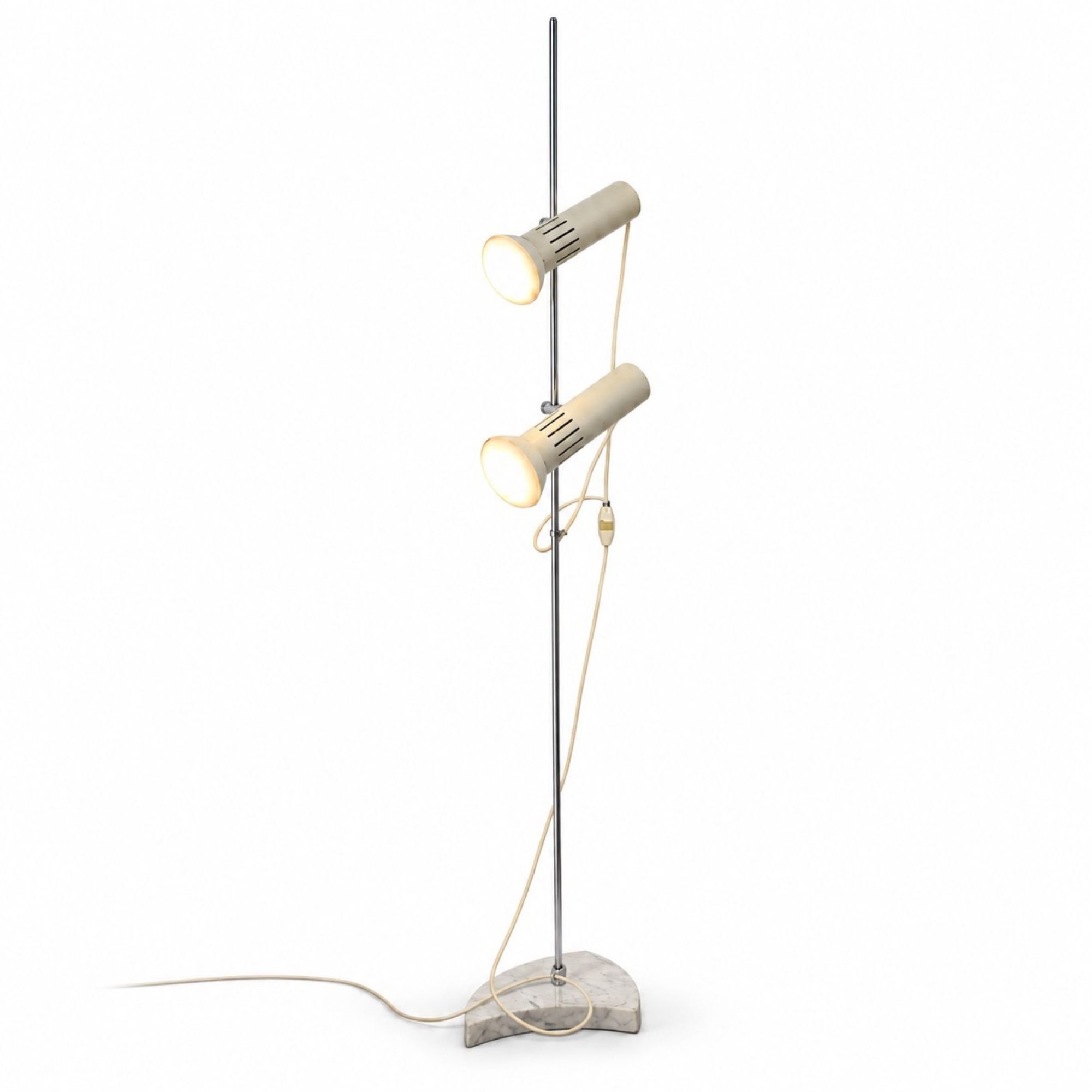 A15 double spotlight floor lamp Disderot by Alain Richard