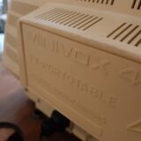 Yellow minivox vintage tv