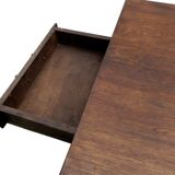 Solid oak farm table circa 1960