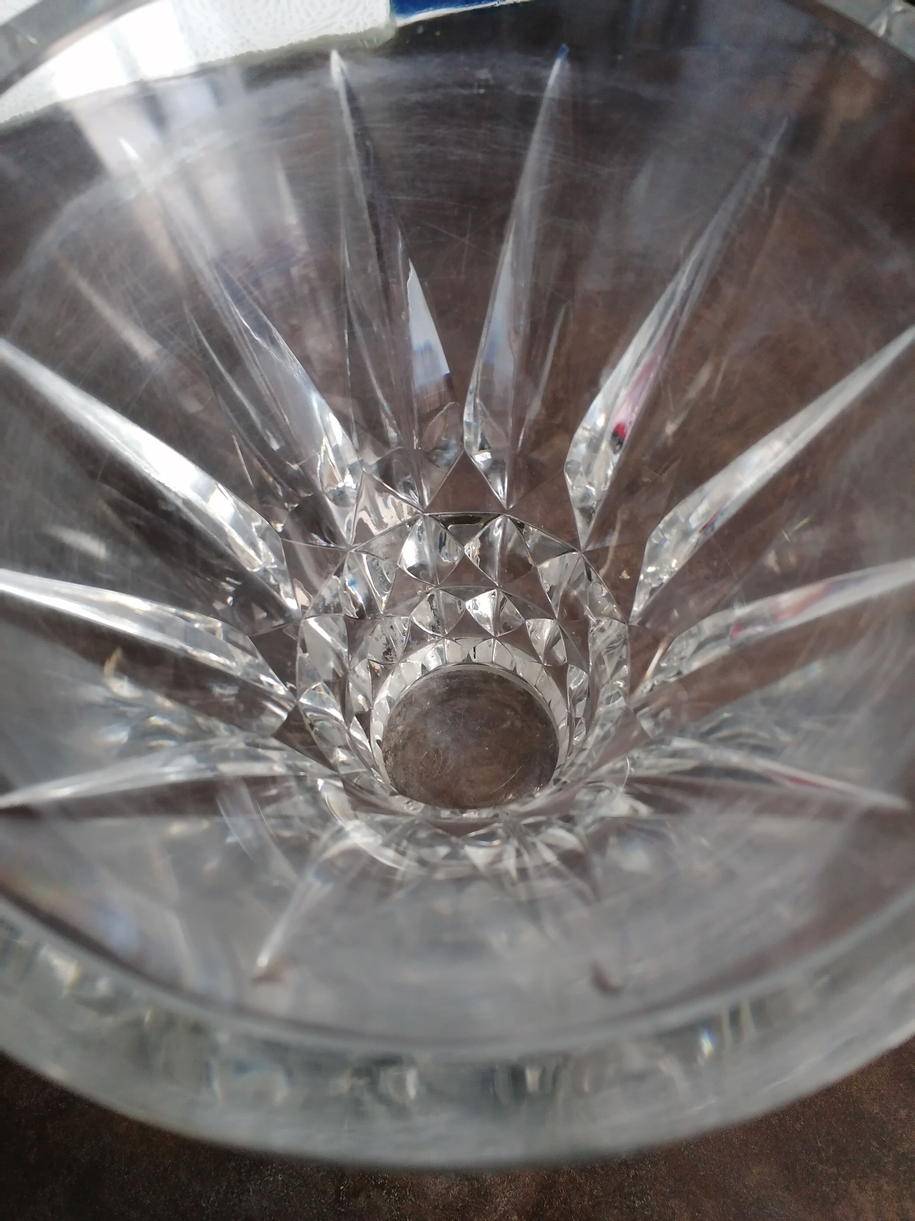 Vase en cristal St Louis
