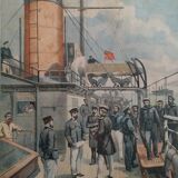 The Officers of the 'Petersburg' 1904