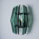 Veca wall lamp, cut Murano glass, Italy, 1970