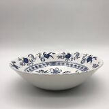2 Serving dishes, J & G Meakin Classic White Blue Nordic.
