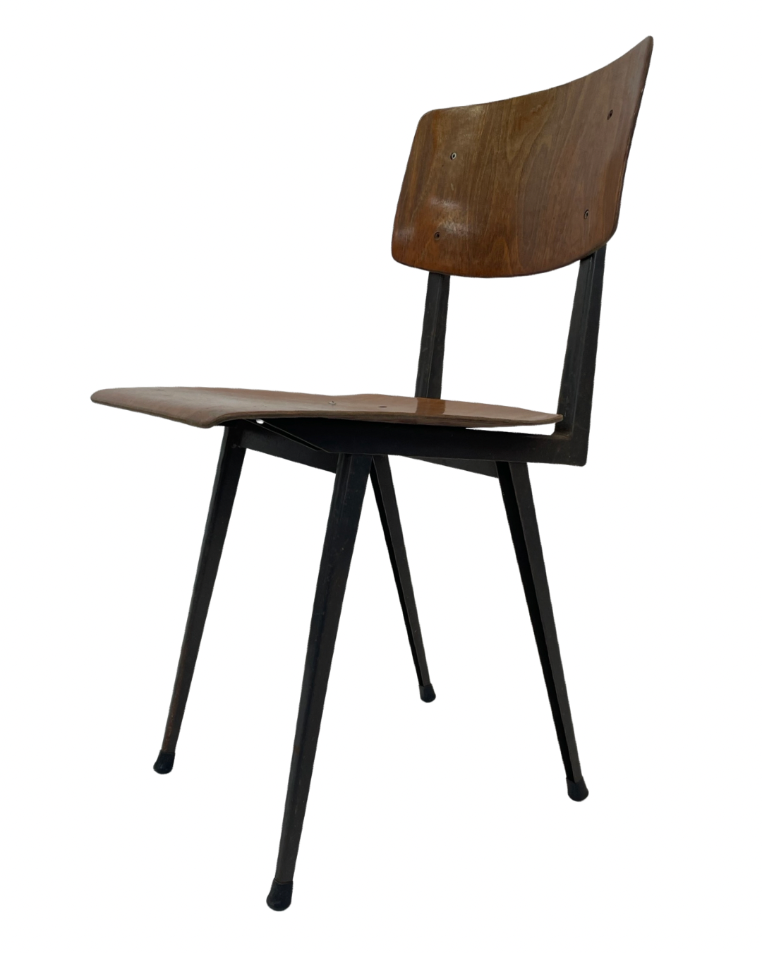 Set of four school chairs, Marko Holland  1960