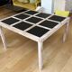Slate and wood table