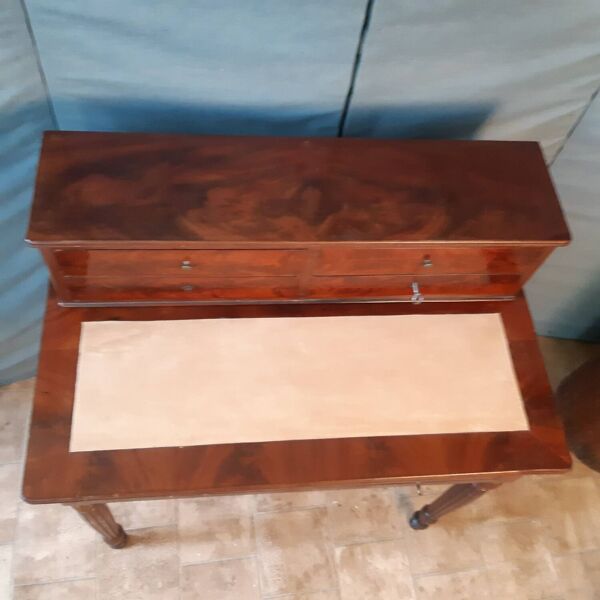 Bureau à gradin en acajou Louis Philippe