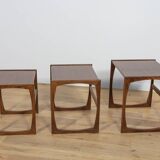Mid-Century Teak Nesting Tables by R. Benett for G-Plan, United Knigdom, 1970s, Set of 3