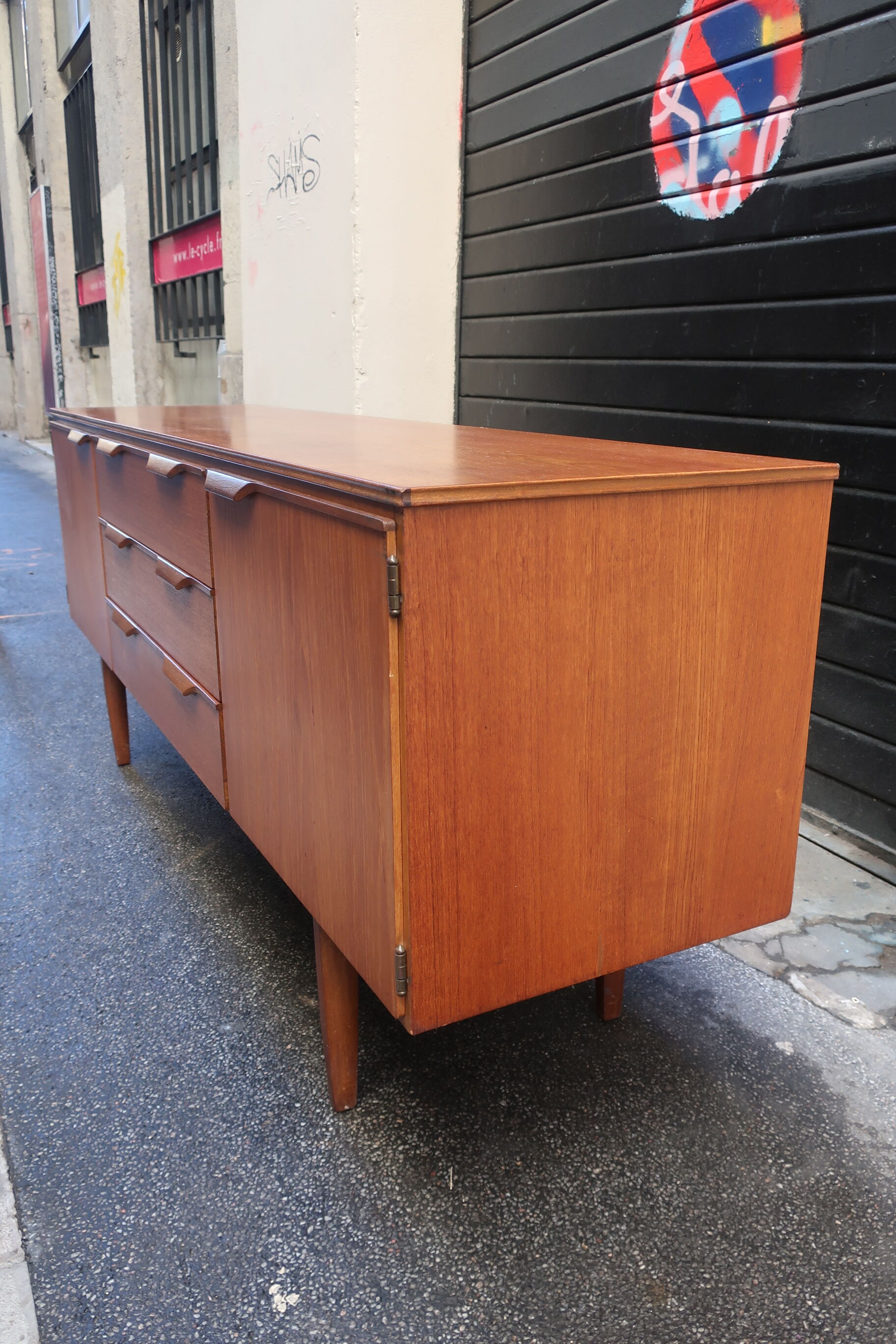 Sideboard in the 1960s teak