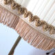 Lampadaire pied tripode en bronze vintage