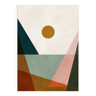 Landscape art print. (50x70cm)