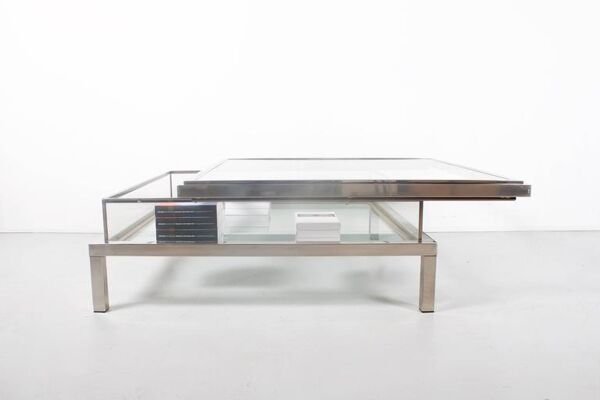 Table basse des années 1970 par Maison Jansen