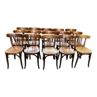 Set of 15 bistro chairs