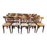 Set of 15 bistro chairs