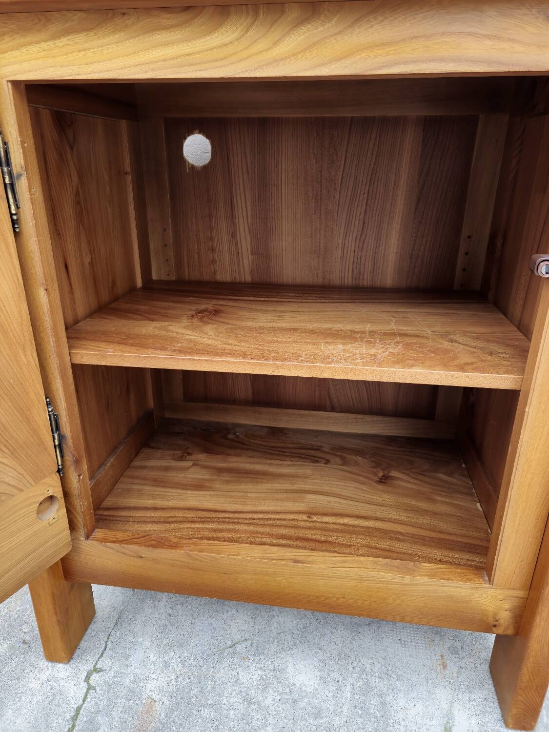 Maison Regain jam cupboard in vintage elm