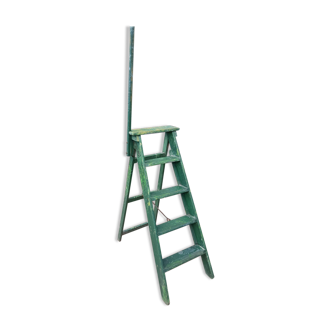 Old wooden stepladder