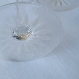 Set of 4 crystal flutes