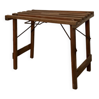 Folding stool for fisherman or painter