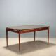 Table à manger vintage en teck, design italien, années 1950-1960
